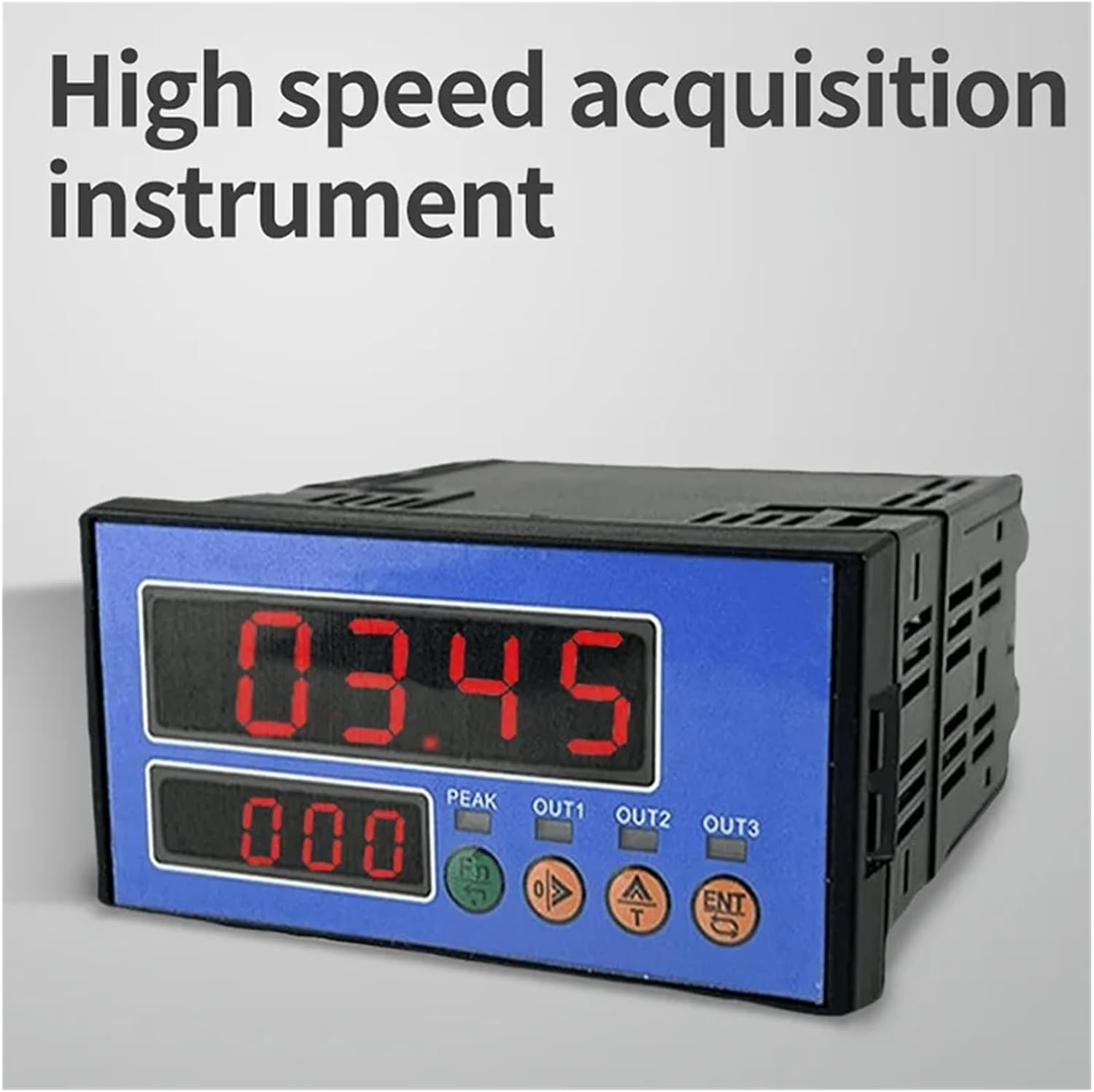Double 5-Digit Segment High Speed Acquisition Instrument for Load Cell S Type Torture Pull Pressure Sensor Detect and Read to Measure Force, Pressure, Displacement, Strain(7) image number 2