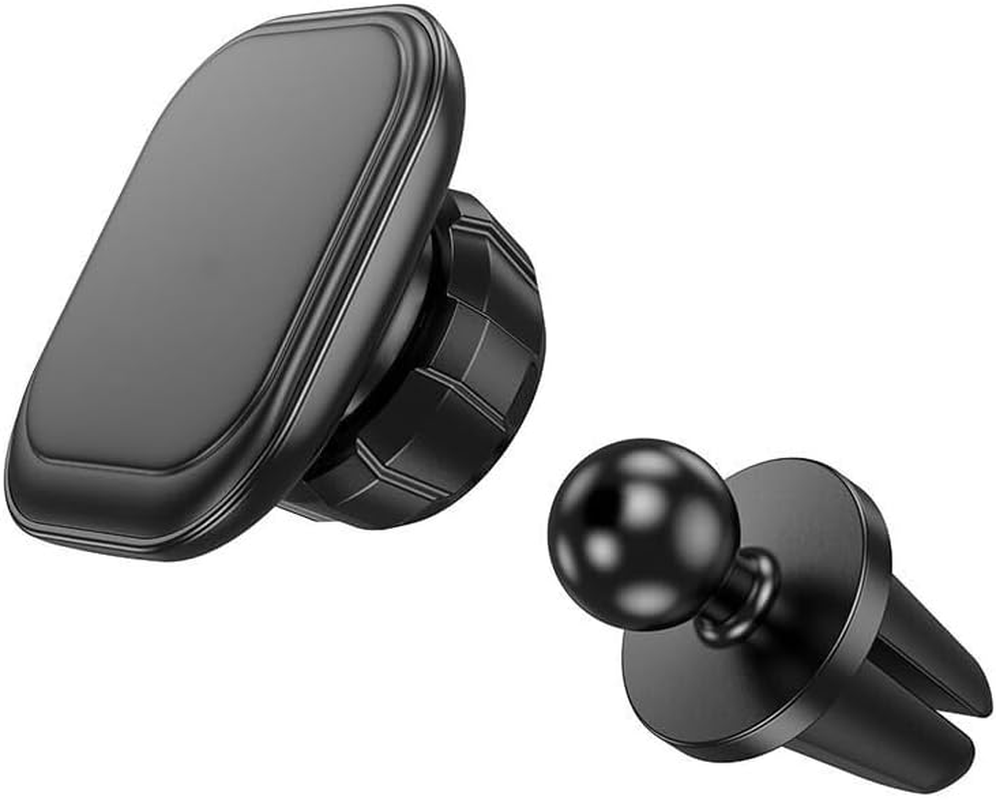 Hoco H29 Brilliant Air Outlet Magnetic Car Phone Holder, Black image number 1