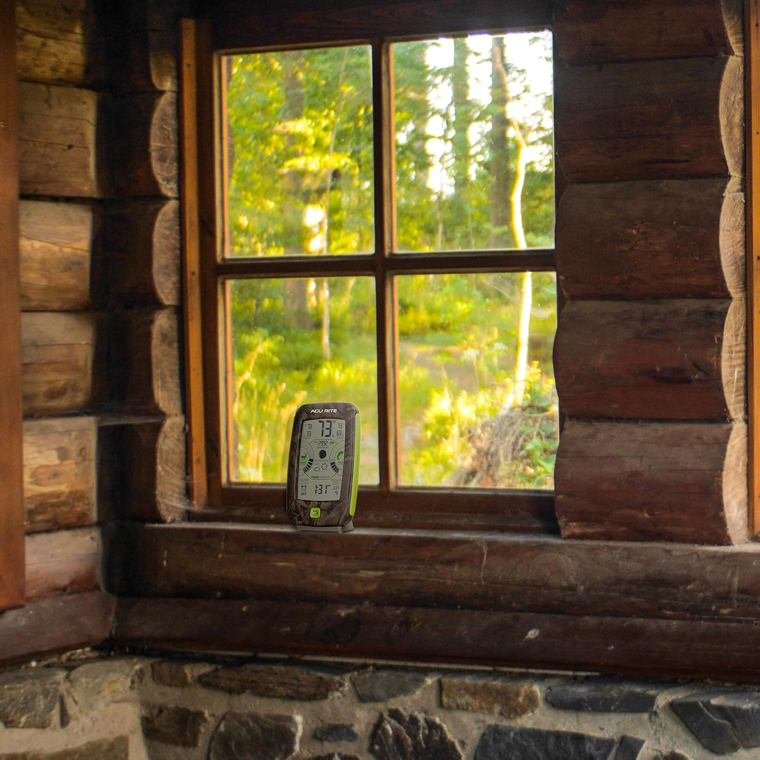 Acurite Sportsman&rsquo;S Weather Forecaster with Hunting and Fishing Activity Meter (00249) image number 3