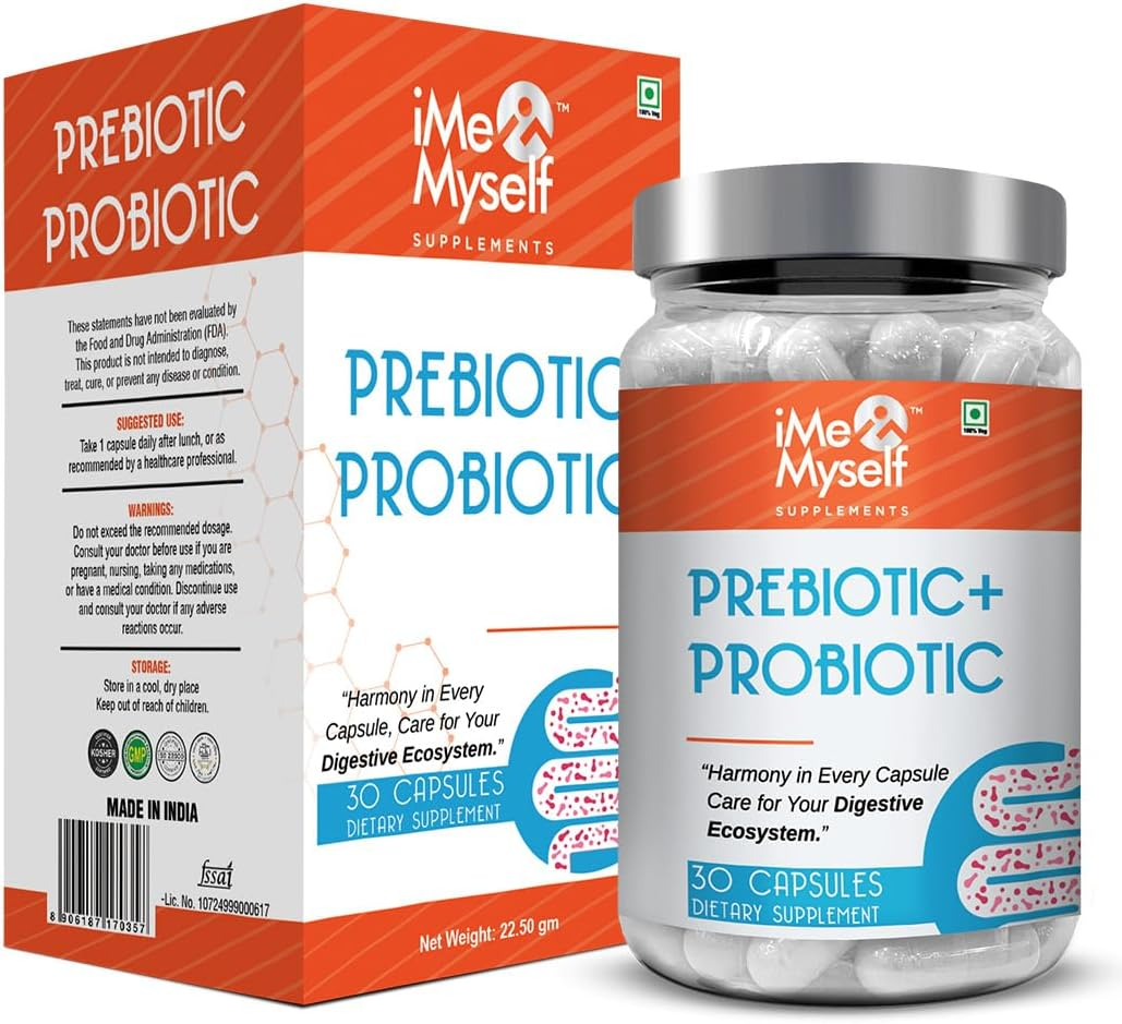 Imemyself Prebiotic + Probiotic Capsule - 30Caps image number 2