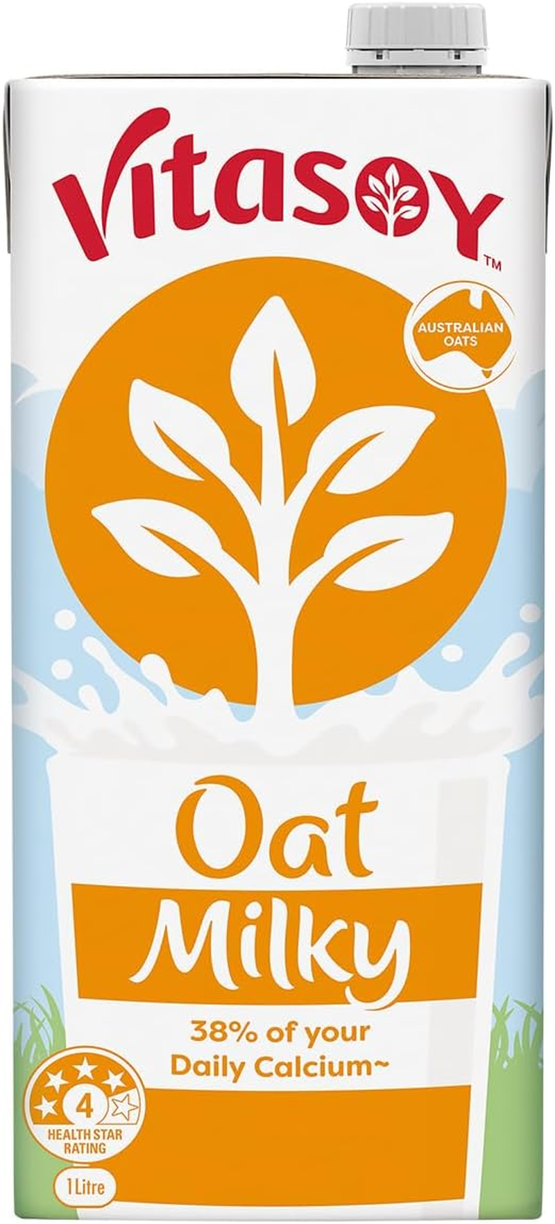 Vitasoy UHT Oat Milky, 1 Litre (Pack of 12) image number 3