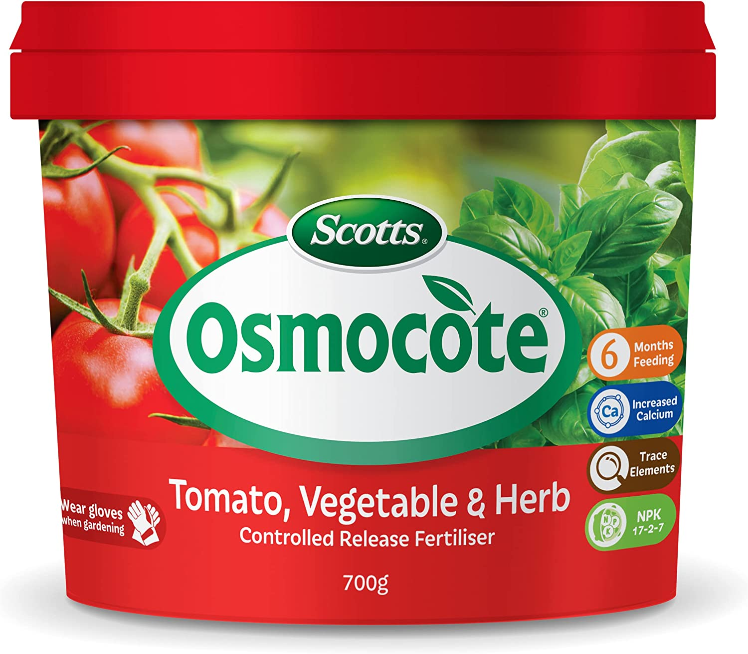 Osmocote Vegetable and Herb Controlled Release Fertiliser, 700G & Scotts Osmocote plus Organics Fruit and Citrus Fertiliser and Soil Improver, 800G image number 5