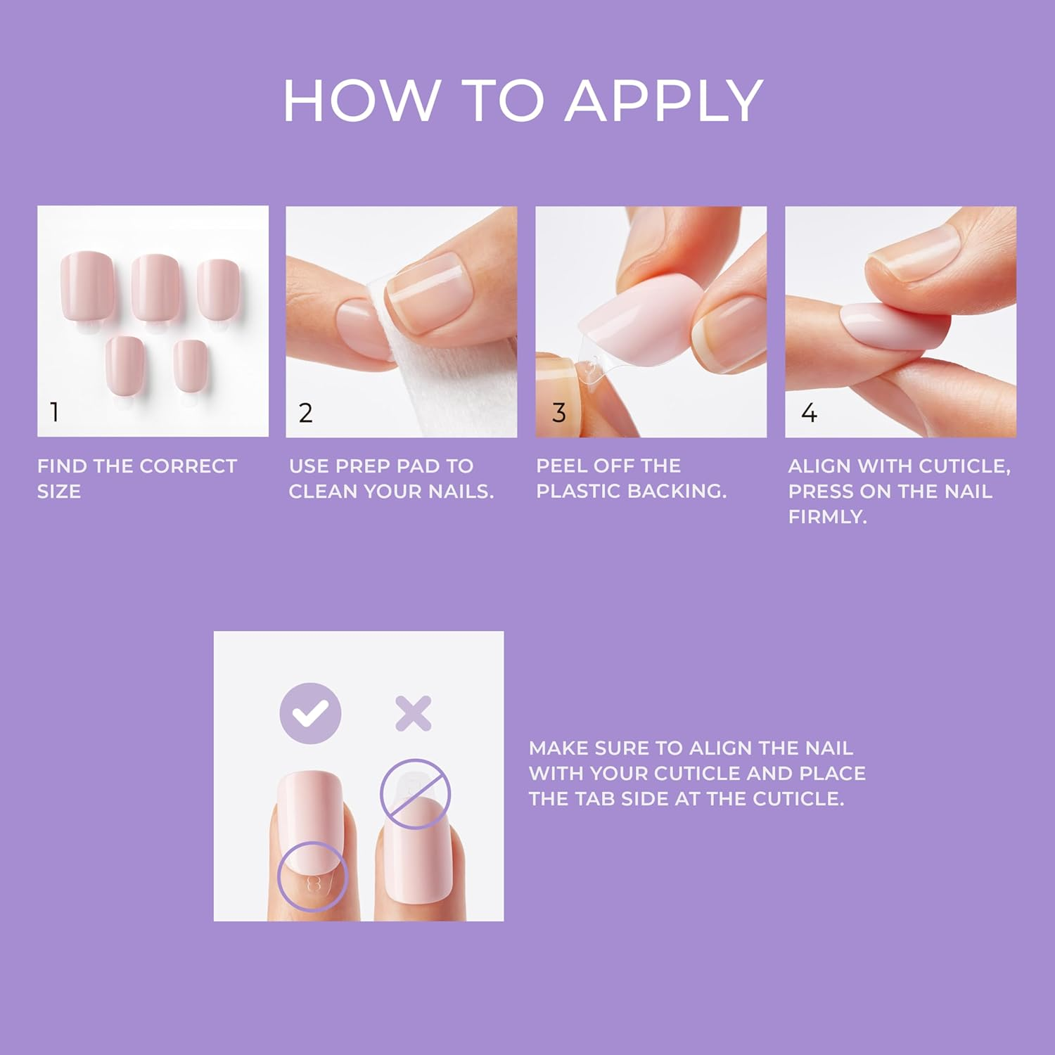 Kiss Impress Press-On-Manicure Nails 30 Count Red Velvet image number 1