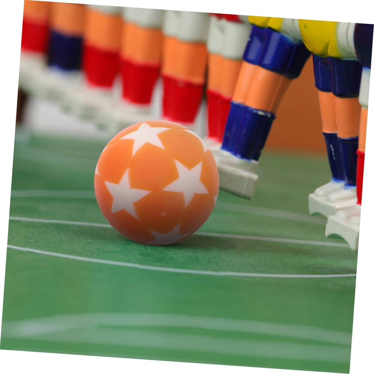 BRIGHTFUFU 15Pcs Mini Foosball Balls Table Foosball Soccer Replacement Footballs Tabletop Game Balls