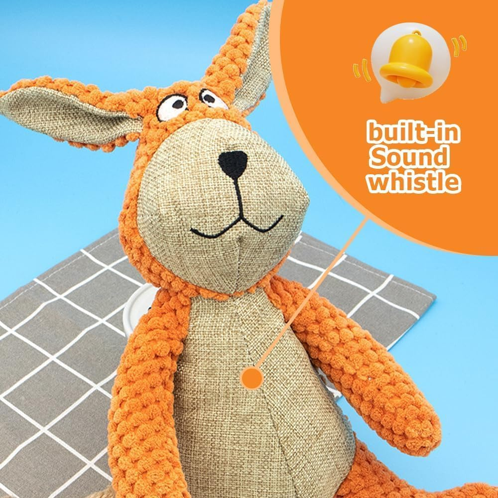 Designed for Heavy Chewers, 2024 Newest Dog Animals Chew Toy, Invincipaw Animals for Heavy Chewers, Animals for Heavy Chewers Tough Stuffed Animals Suitable Large, Medium and Small Dogs (#4) image number 5