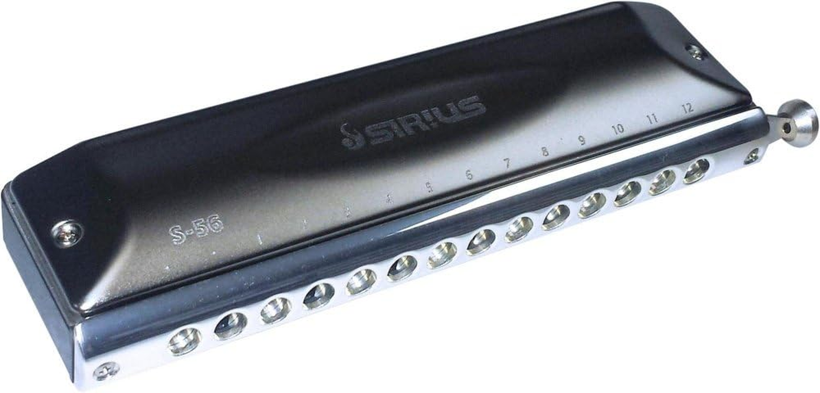 Suzuki Chromatic Harmonica Sirius Series S-56C Long Stroke