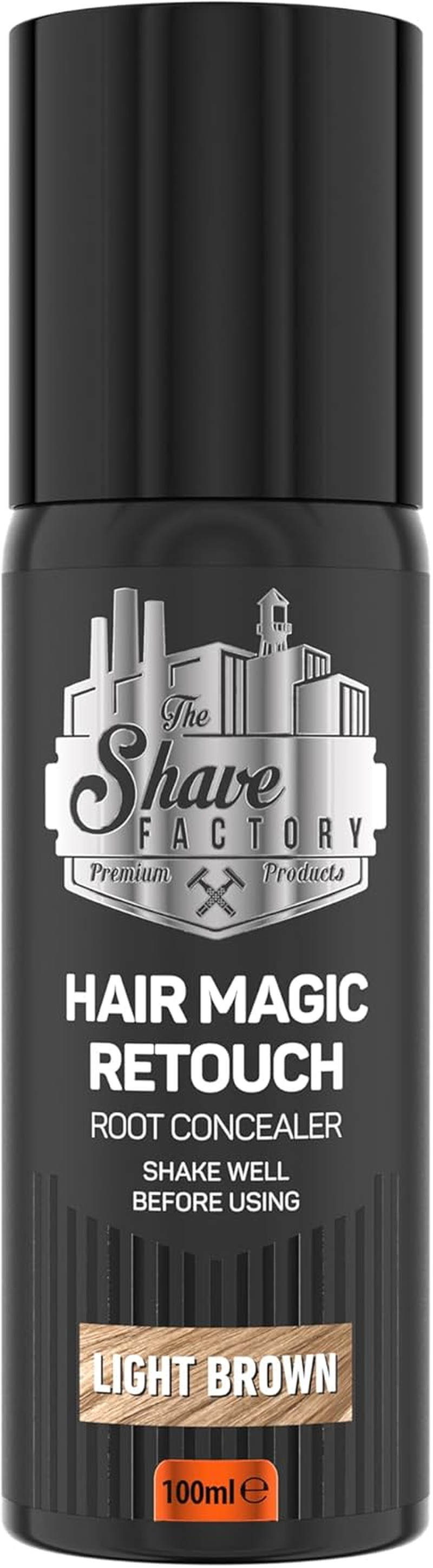 Hair Magic Retouch Root Concealer Light Brown, Instant White Hair Cover image number 2