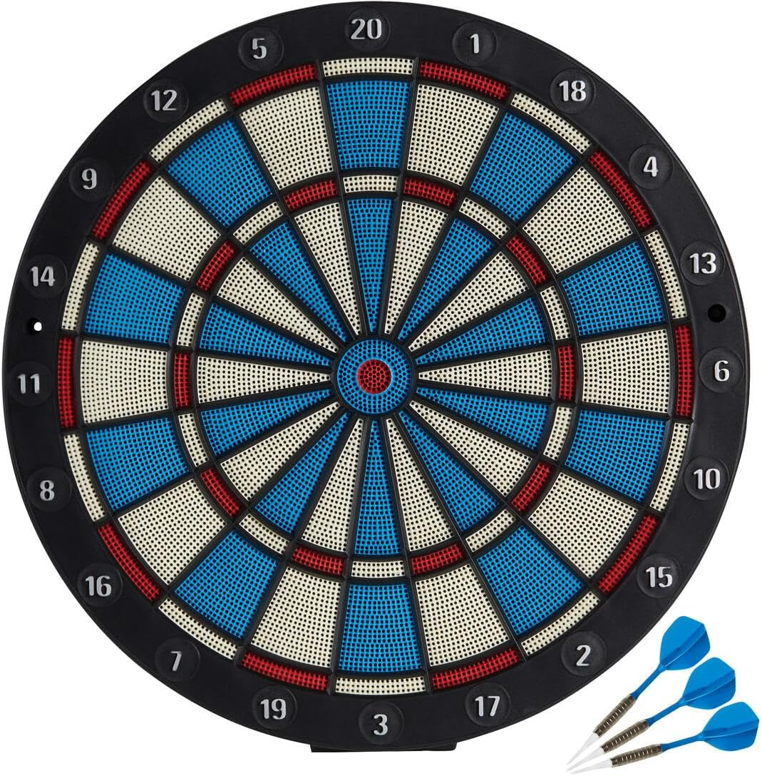 Decathlon Plastip Dartboard with 3 Darts - Dart Board image number 3