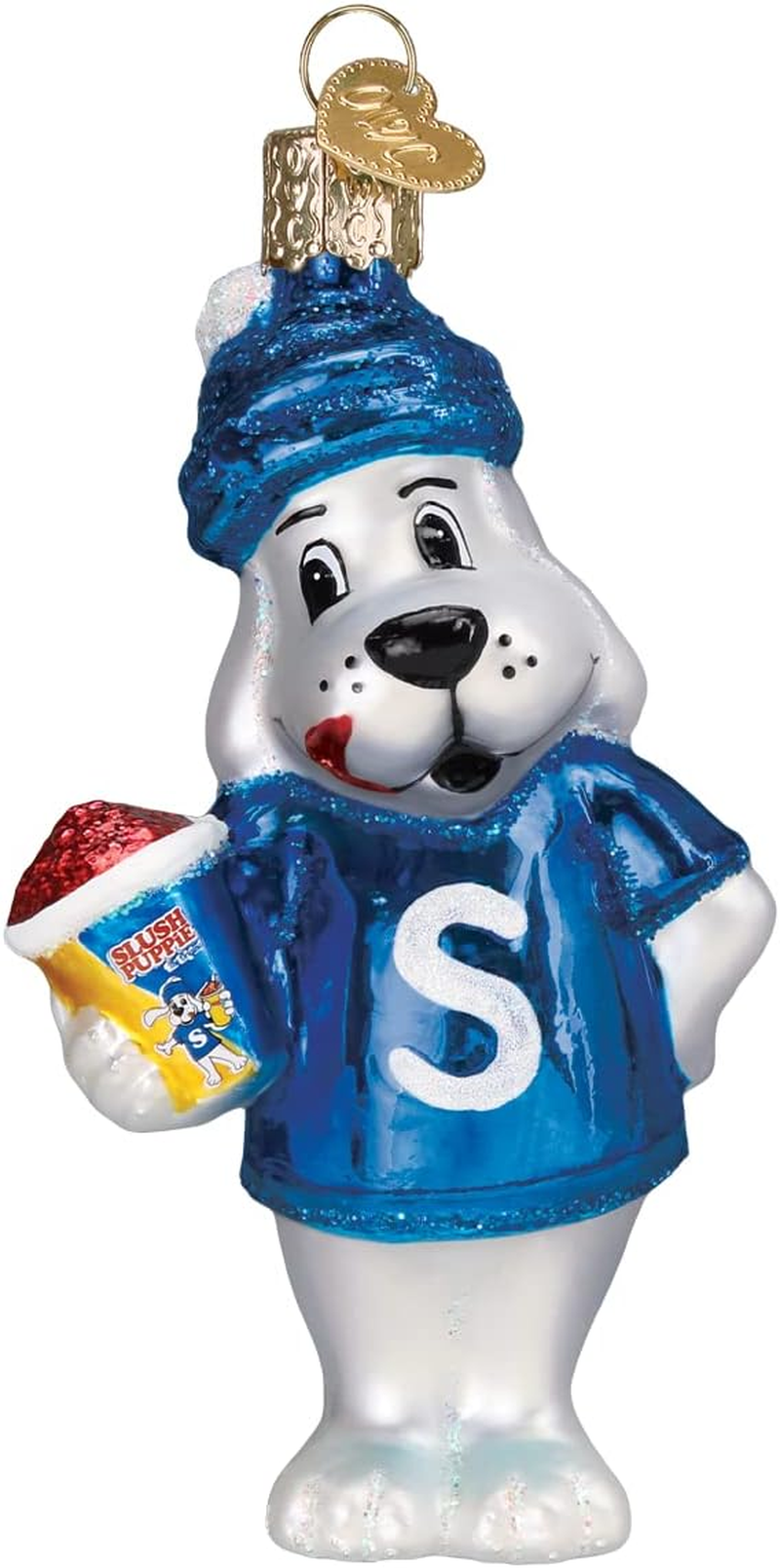 Old World Christmas Slush Puppie Glass Blown Ornament for Christmas Tree image number 2