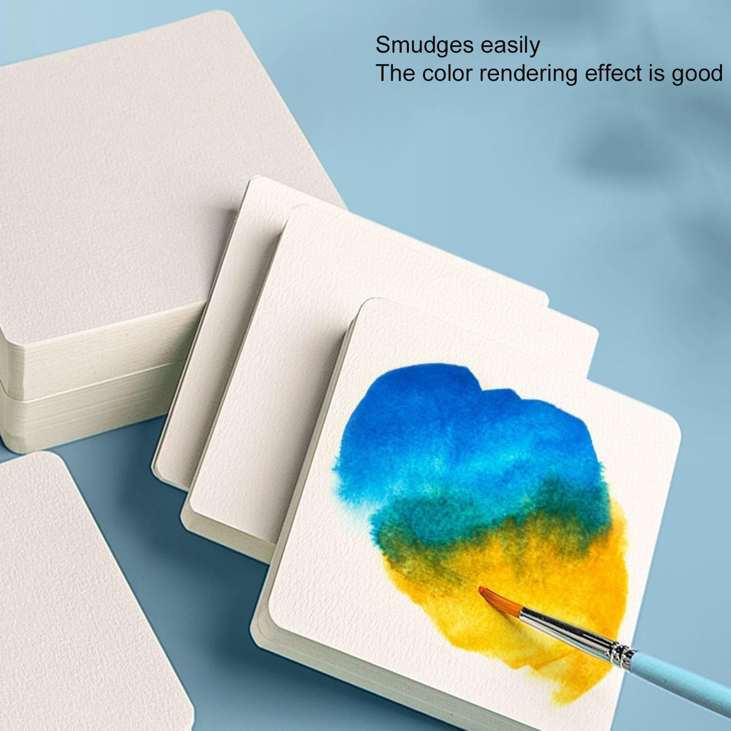 250 Pieces Watercolor Paper, Betterjonny 140Lb/300Gsm Watercolor Paper Pad Postcards Bulk, Painting Paper for Students, Artists, Sketch Painting image number 5