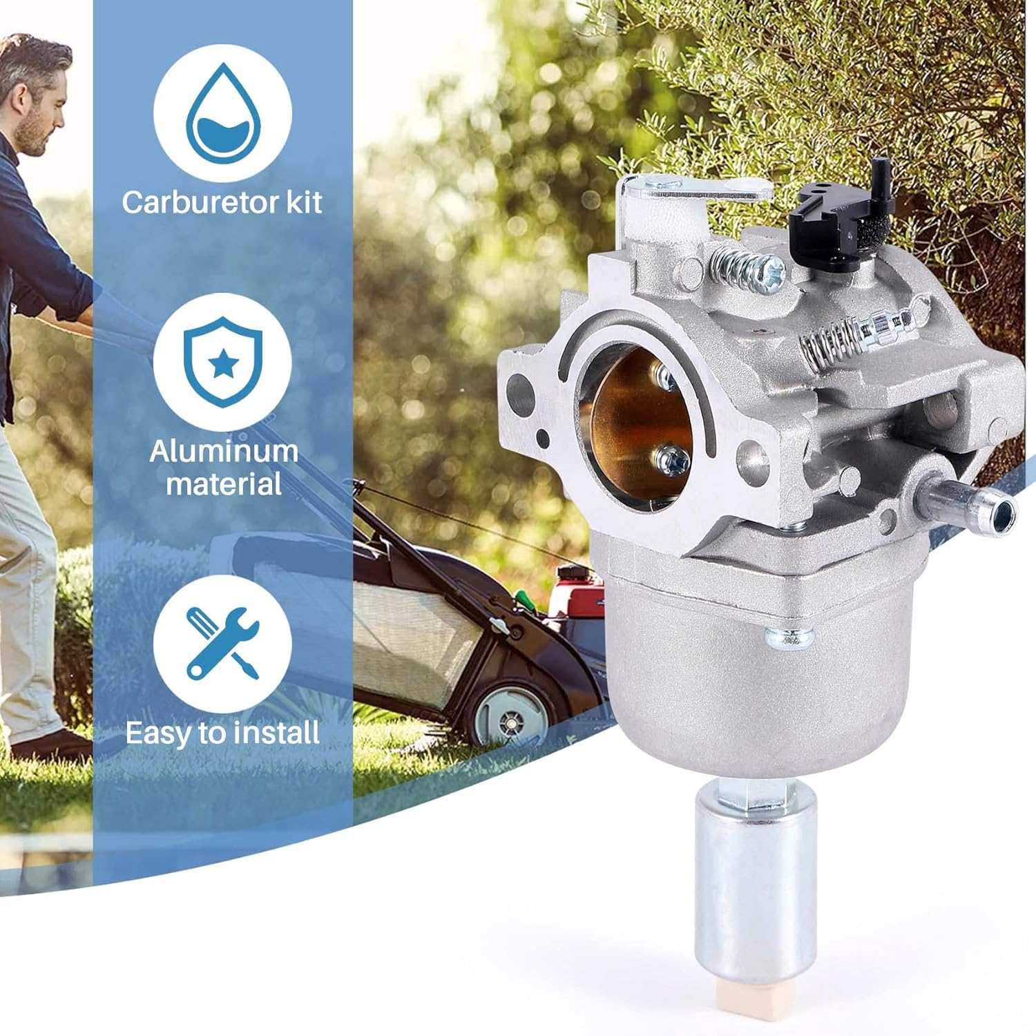 Carburetor 14HP 15HP 16HP 17HP 18HP for 799727 698620 image number 3