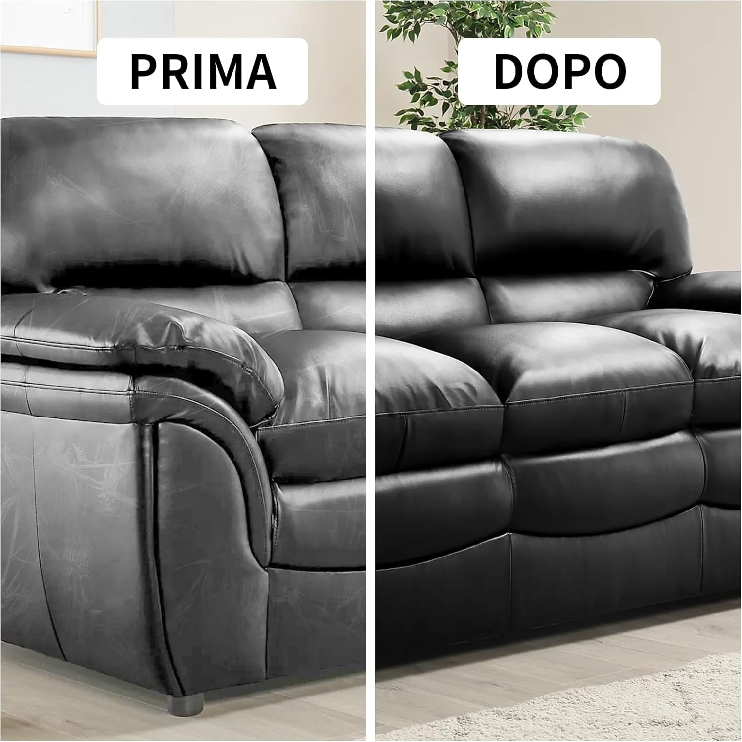 Leather Repair Kit Navy Blue, 250 Ml Liquid Leather Care for Leather Couch, Leather Paint, Faux Leather Repair Kit for Repairing Sofas, Vinyl Furniture, Car Seat, Saddle for Fading and Scratches image number 1