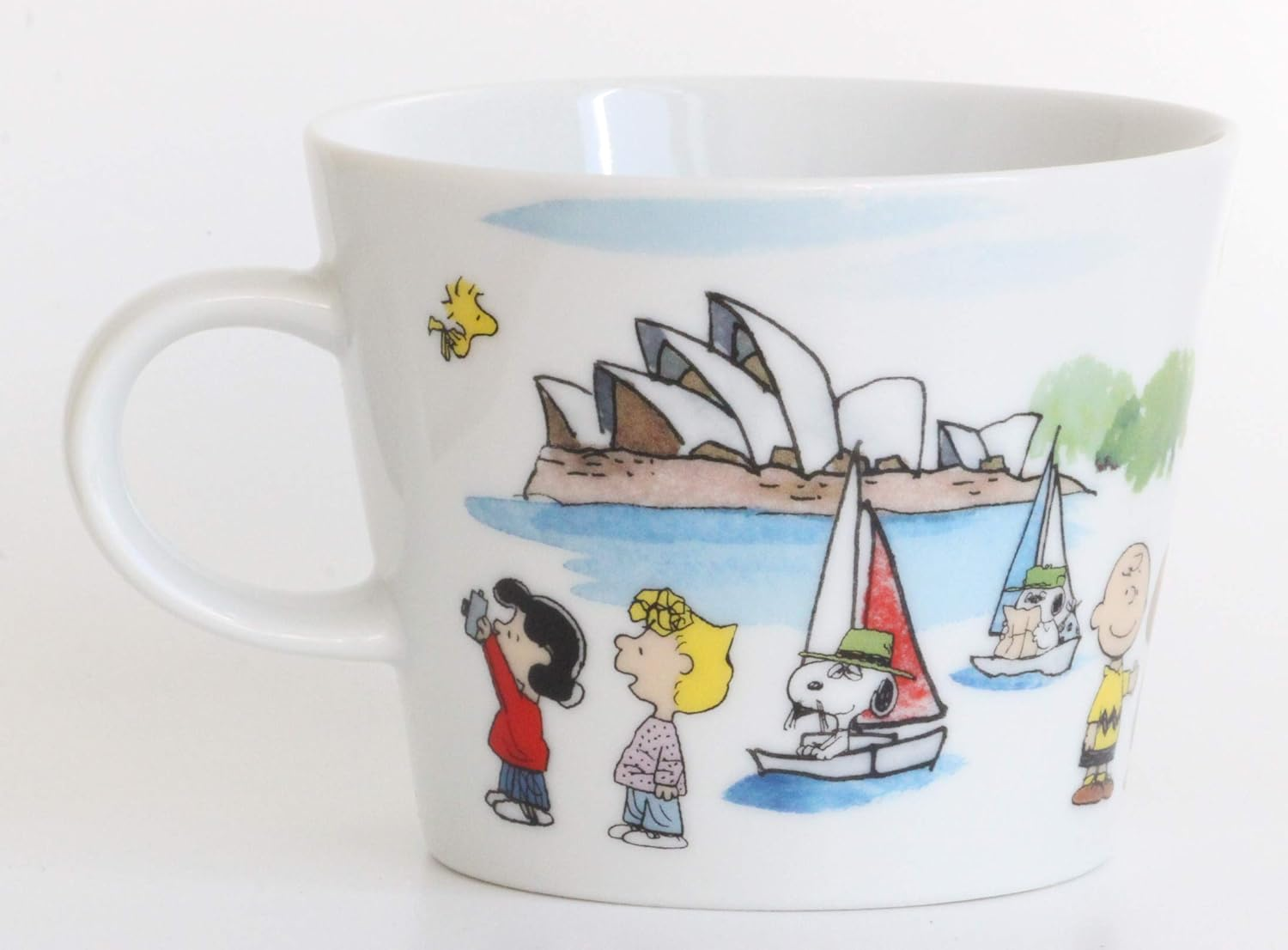 Snoopy 3870081 World Travel Mug, Australia, Capacity: Approx. 12.5 Fl Oz (370 Ml), Mug image number 2