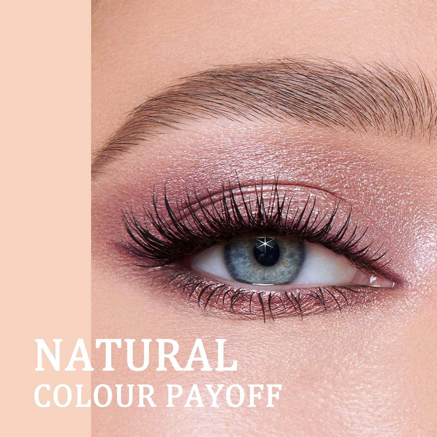 Boobeen Colorful Eyeshadow Palette, Blendable Shimmer and Matte Nudes Shades, 12 Pigmented Powder, Bright Eye Makeup Palette - 01 image number 6