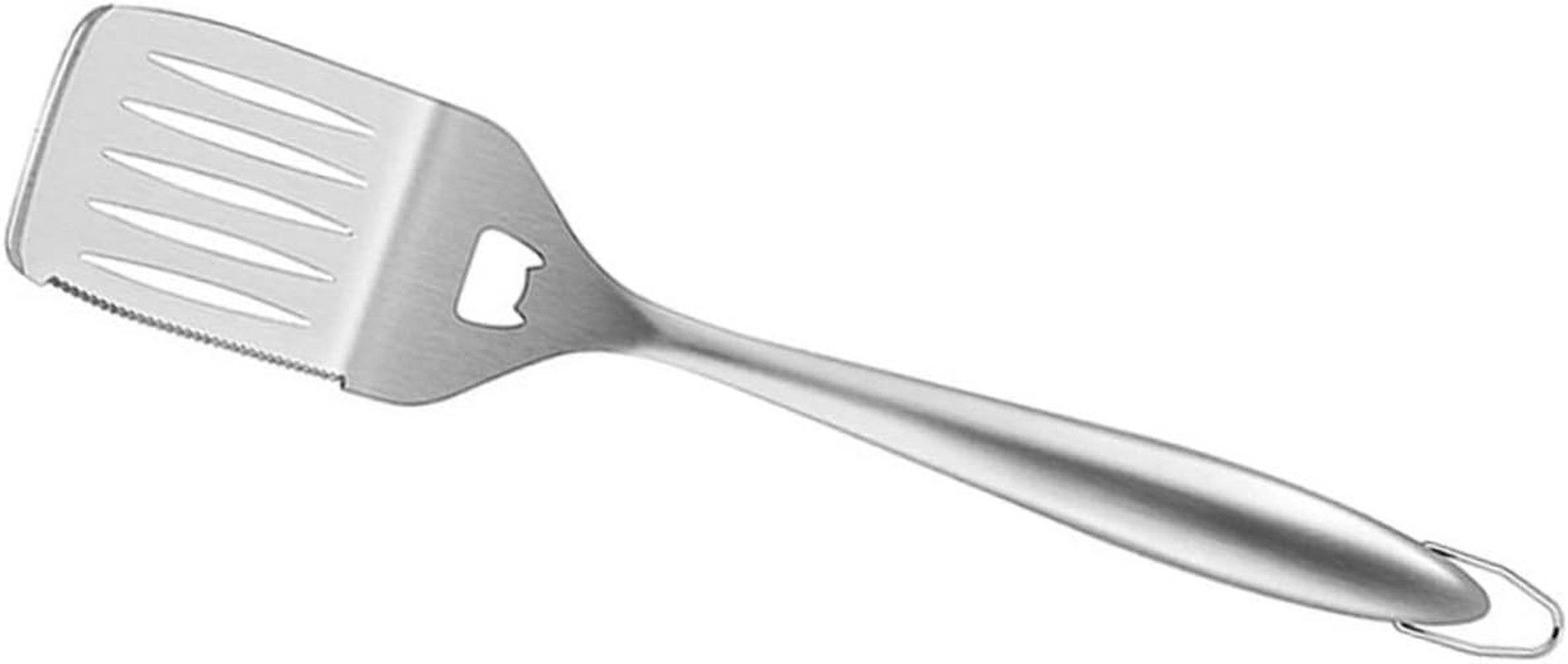 Stainless Steel BBQ Shovel and Multi-Use Cooking Spatula BBQ Tools for Outdoor Grilling Barbecue Accessories Kitchen Gadget for Home and Camping