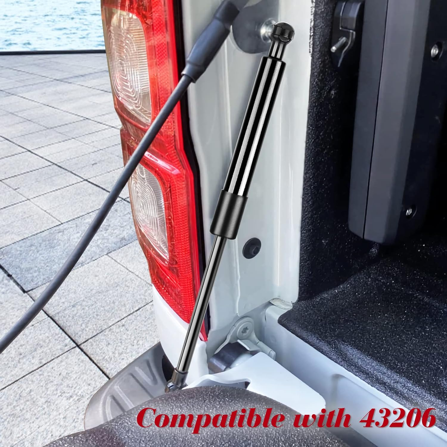 Vepagoo Truck Tailgate Assist 43206 for Ford Ranger 2019 2020 2021 2023 2024 Pickup Shock Damper Tailgate Soft Open image number 3