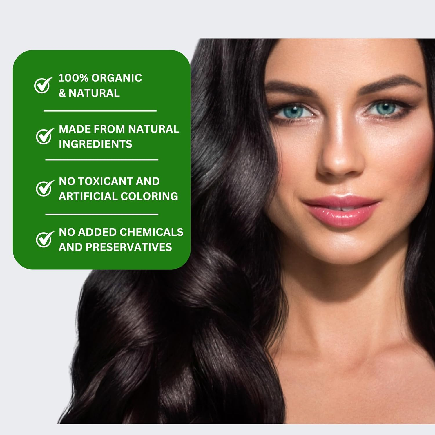 Havintha Bhringraj Powder for Hair Growth Split Ends Nourishment - 227 Grams image number 3