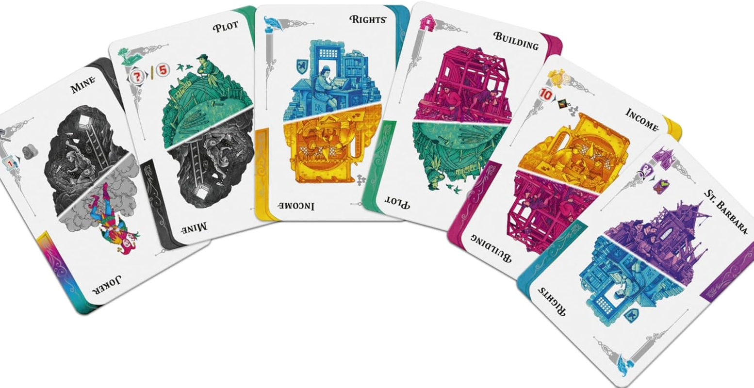 Czech Games Edition Kutna Hora - the City of Silver Board Game for 4 Players, Ages 13+