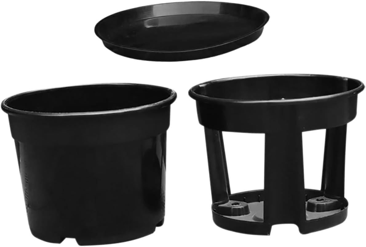 MERRYHAPY 1Set Vegetable Planter Pot for Growing Potatoes Ginger Tomatoes Container Drainage for Home Gardening Balcony Use and Planting image number 4