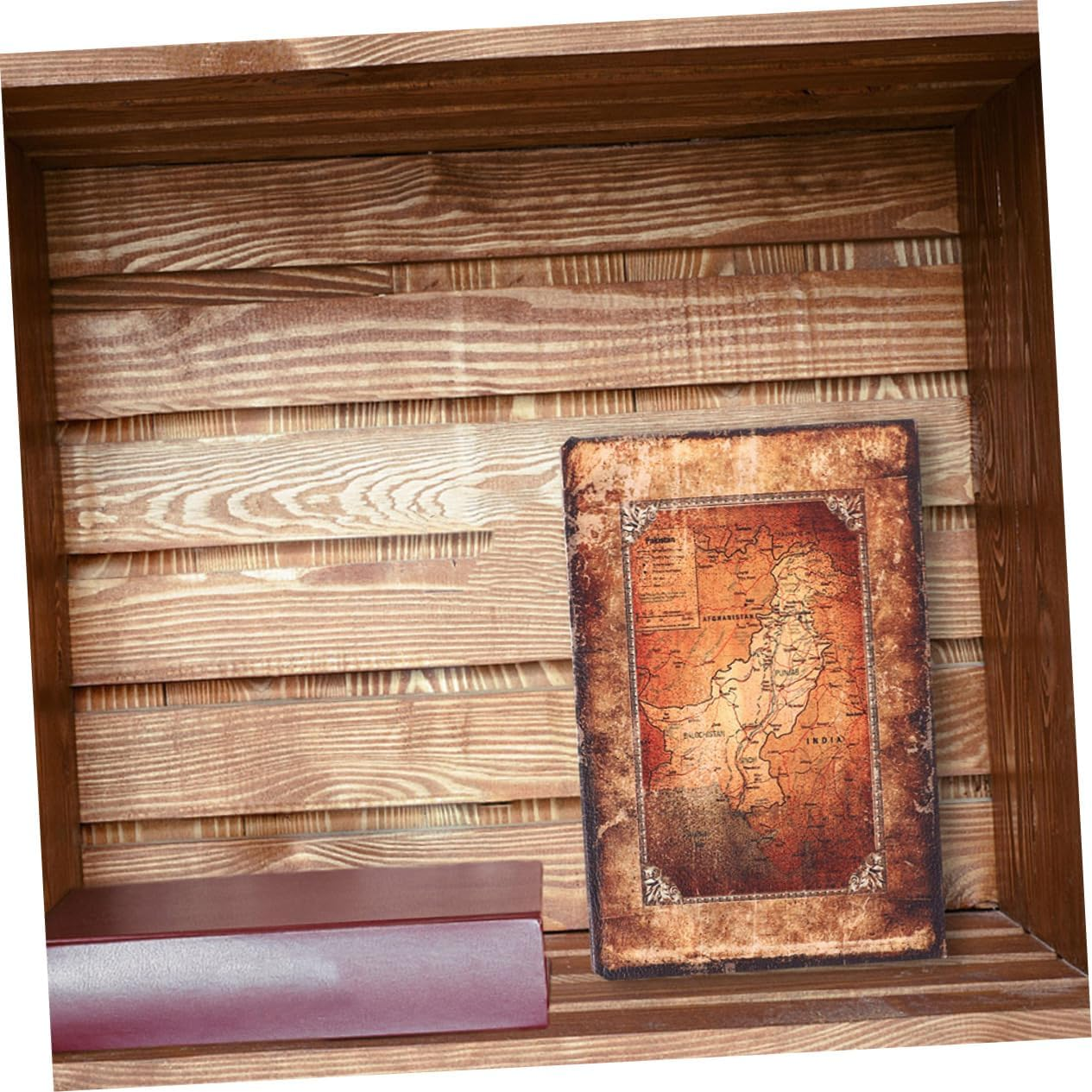 Vintage Book Shaped Key Hiding Box Decorative Fake Book Decor for Jewelry Storage for Home Decor and Collectors image number 1