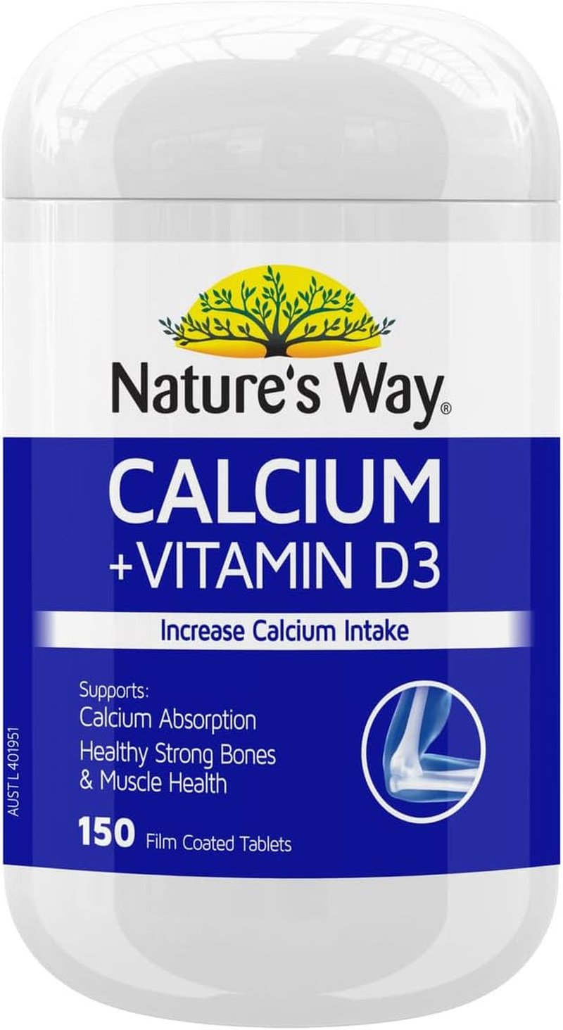 Nature'S Way Calcium with Vitamin D 150 Tablets