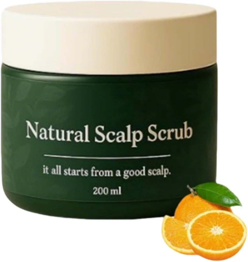 Depehelp Natural Scalp Scrub, Deep Cleansing & Nourishing Exfoliating, Gentle Formula, Moisturizing and Comfortable, Suitable for All Hair Types image number 5
