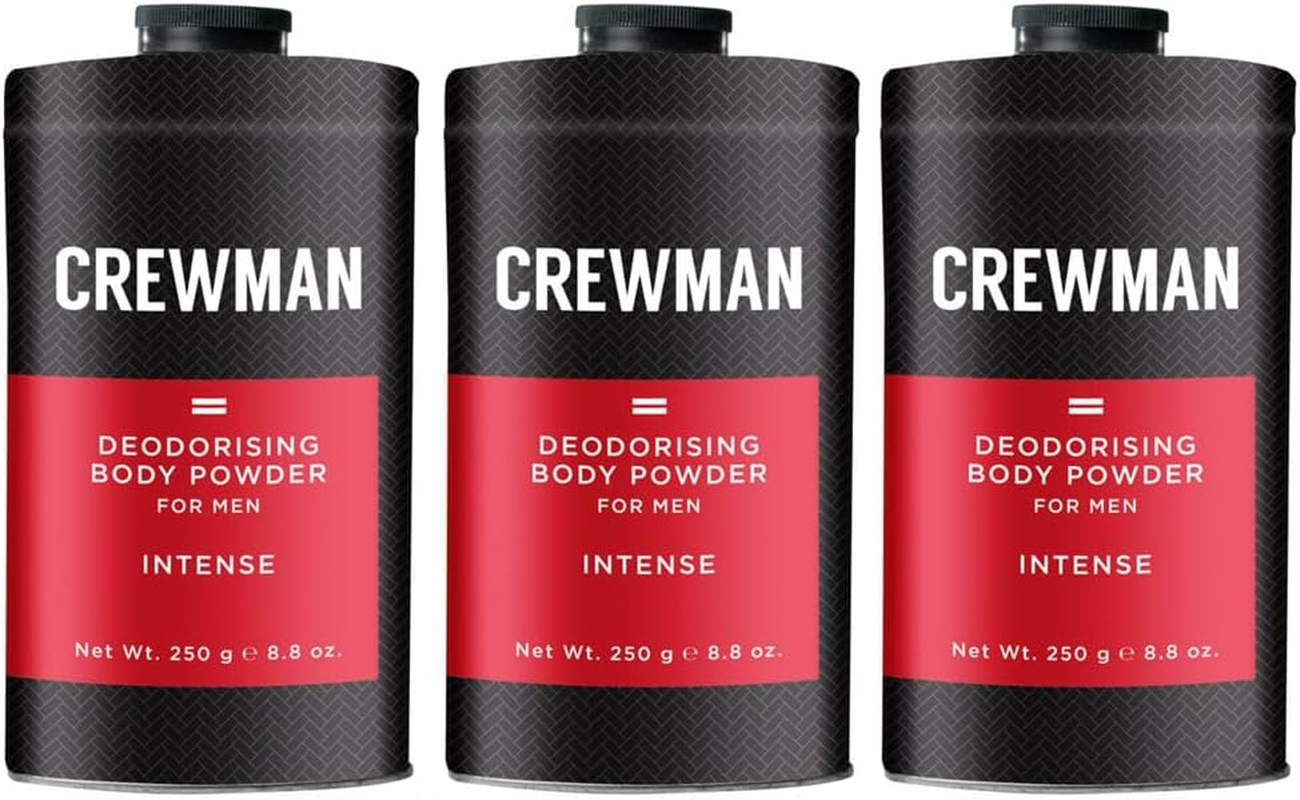 Crewman Mens Intense Talc Free Body Powder 250G Value Pack X 3 image number 1