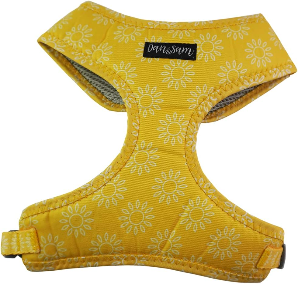 Dan & Sam Wild Sunflower Dog Harness, Medium