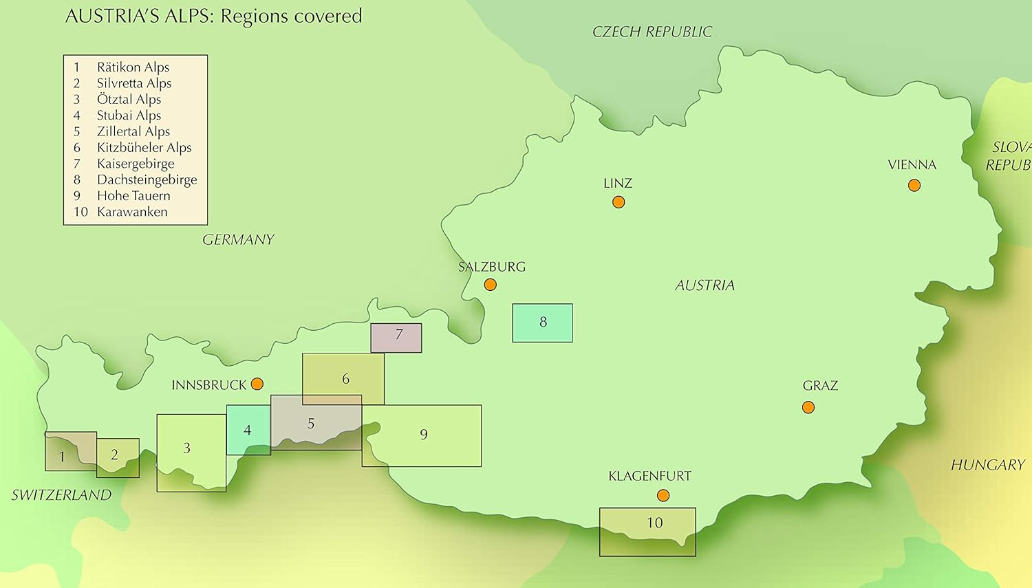 Walking in Austria: 101 Routes - Day Walks, Multi-Day Treks and Classic Hut-To-Hut Tours image number 1