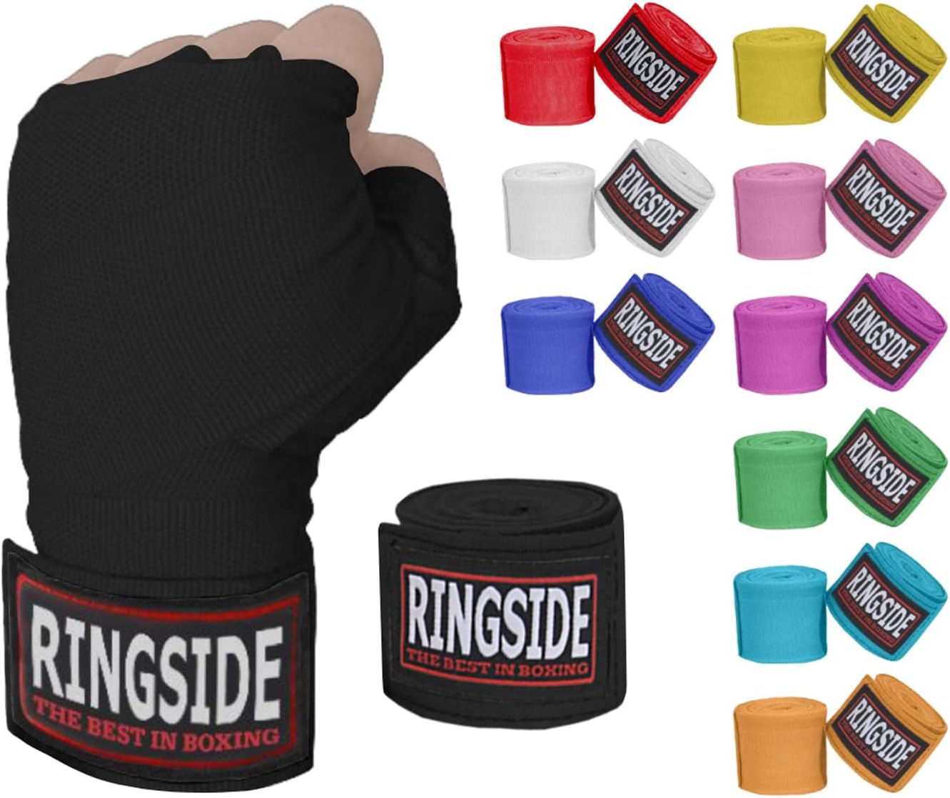 Ringside Mexican Style Boxing Hand Wraps (Pair) image number 4
