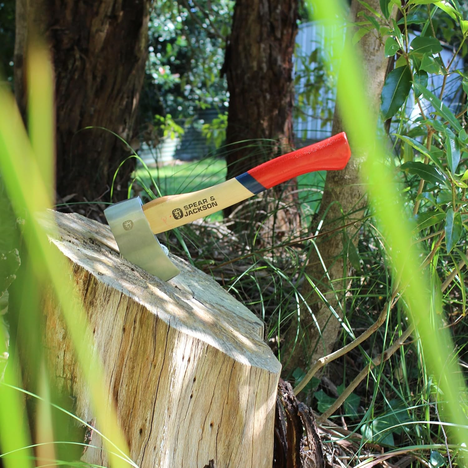 SPEAR & JACKSON FELLING HATCHET- HARDWOOD HANDLE 470G EG-9601A, 570G image number 1