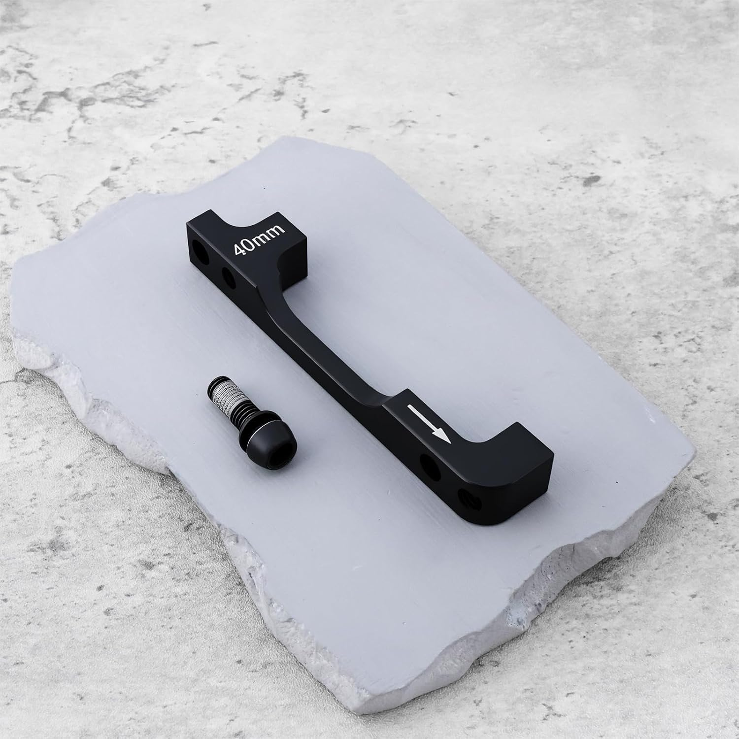 Create Idea 40Mm Brake Caliper Adapter Postmount Compatible with SRAM for Front 200 Mm & Rear 180 Mm image number 1