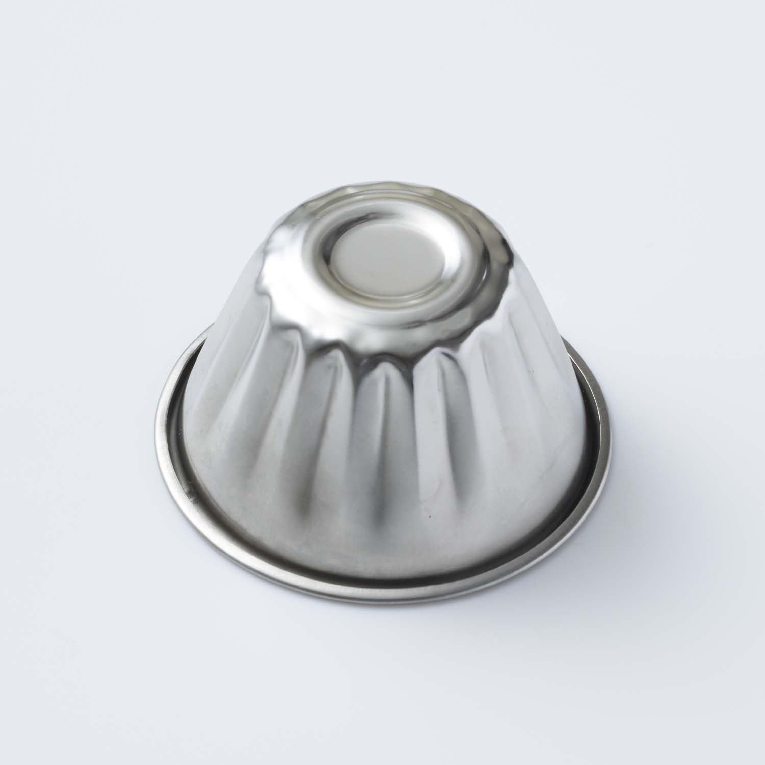 Kai Corporation DL6417 Stainless Steel Jelly Mold, Chrysanthemum, Set of 5, Made in Japan image number 3