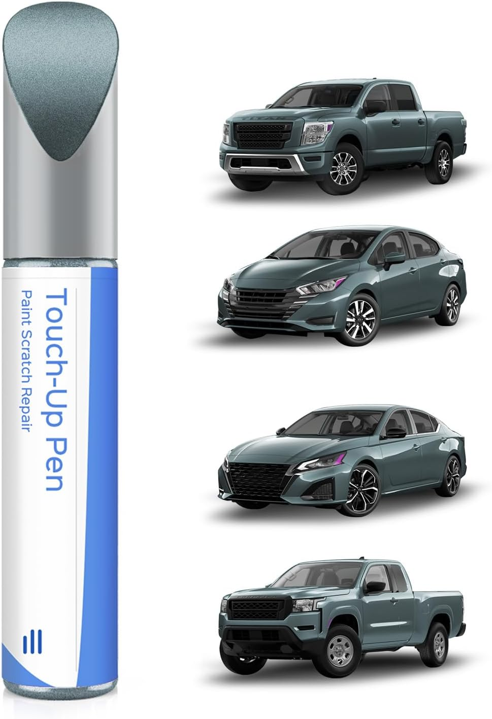 QAB Pearl White Tricoat Touch up Paint Compatible with Nissan Exact Match Chips and Nicks Touch Up