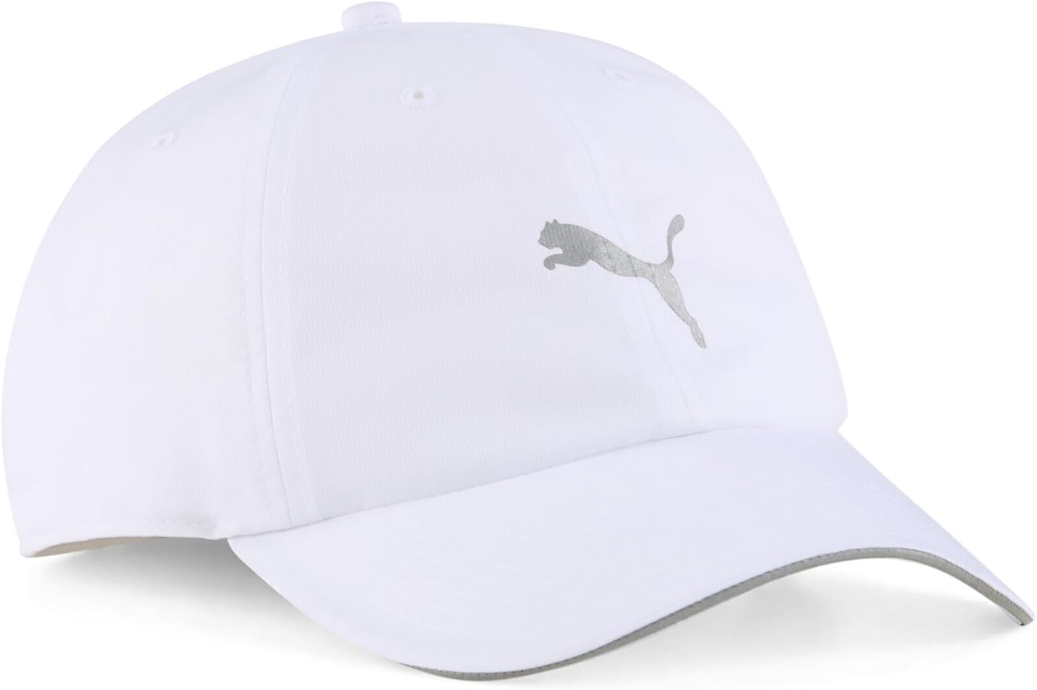 PUMA Unisex Adult'S Running III Baseball Cap, PUMA White, One Size image number 1