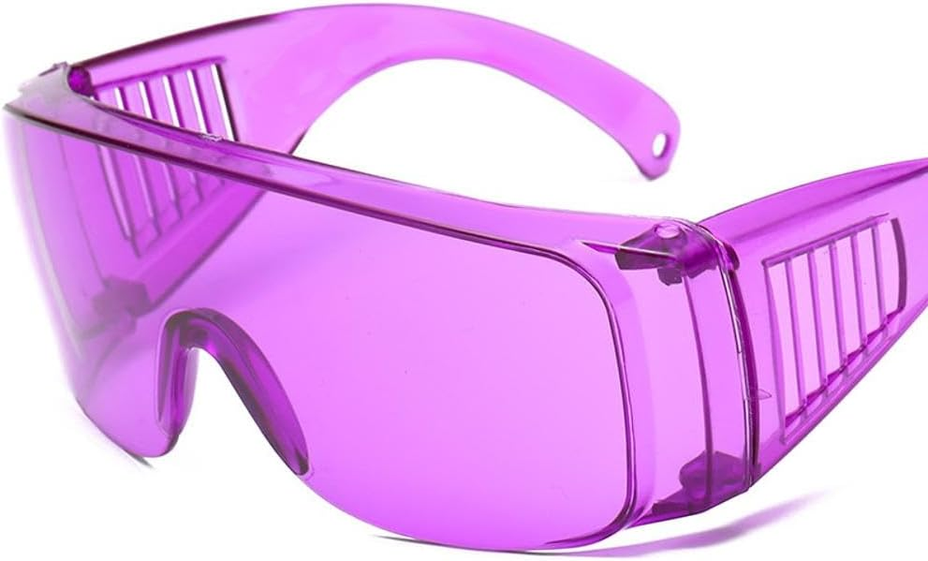 Tophomer Safety Glasses Clear/Tinted over Spectacles Goggles Protective Eyewear Frame with Anti-Scratch Lens, DIY Work Eye Protection image number 5