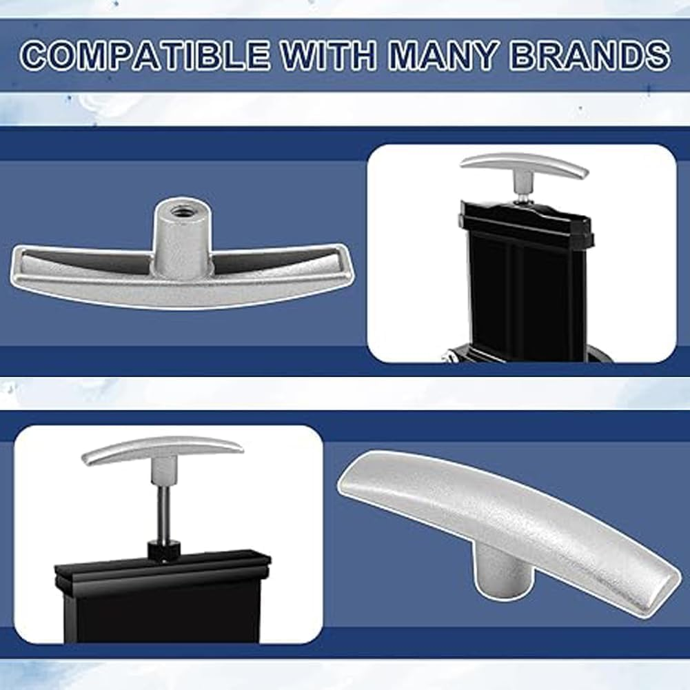 4Pcs RV Waste Valve Handles, Replacement Accessories Compatible with CAMCO for 1 1/2" and 3" Water Tank Gate and Sewer Dump Valves image number 5