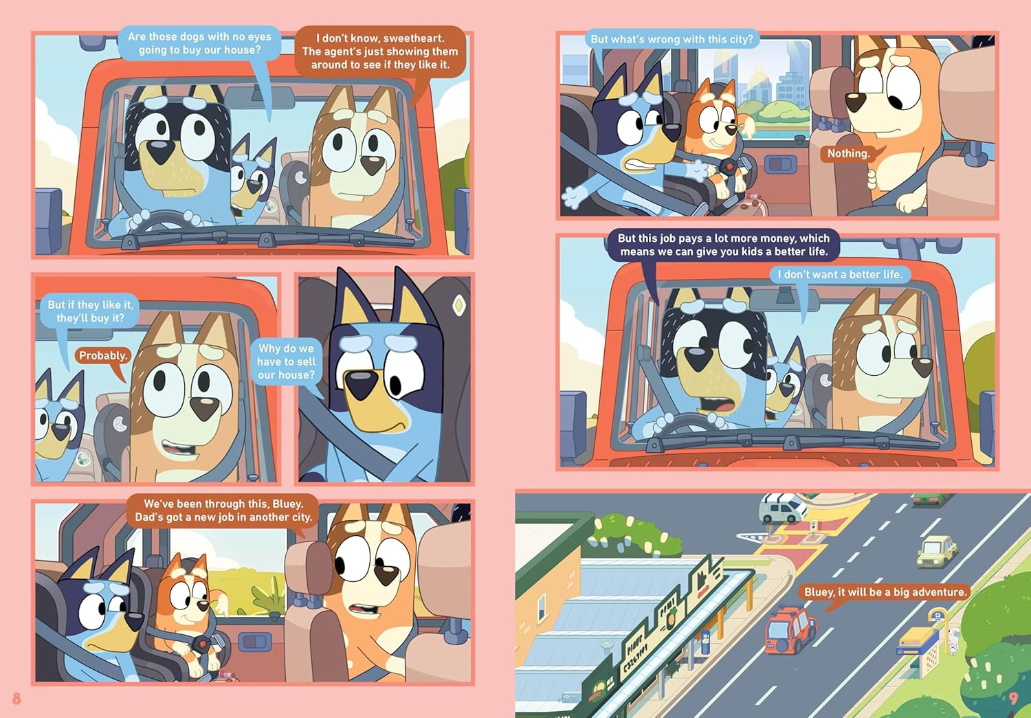 Bluey: the Sign: a Deluxe Comic-Style Book Based on Bluey'S Biggest Ever Episode! image number 1