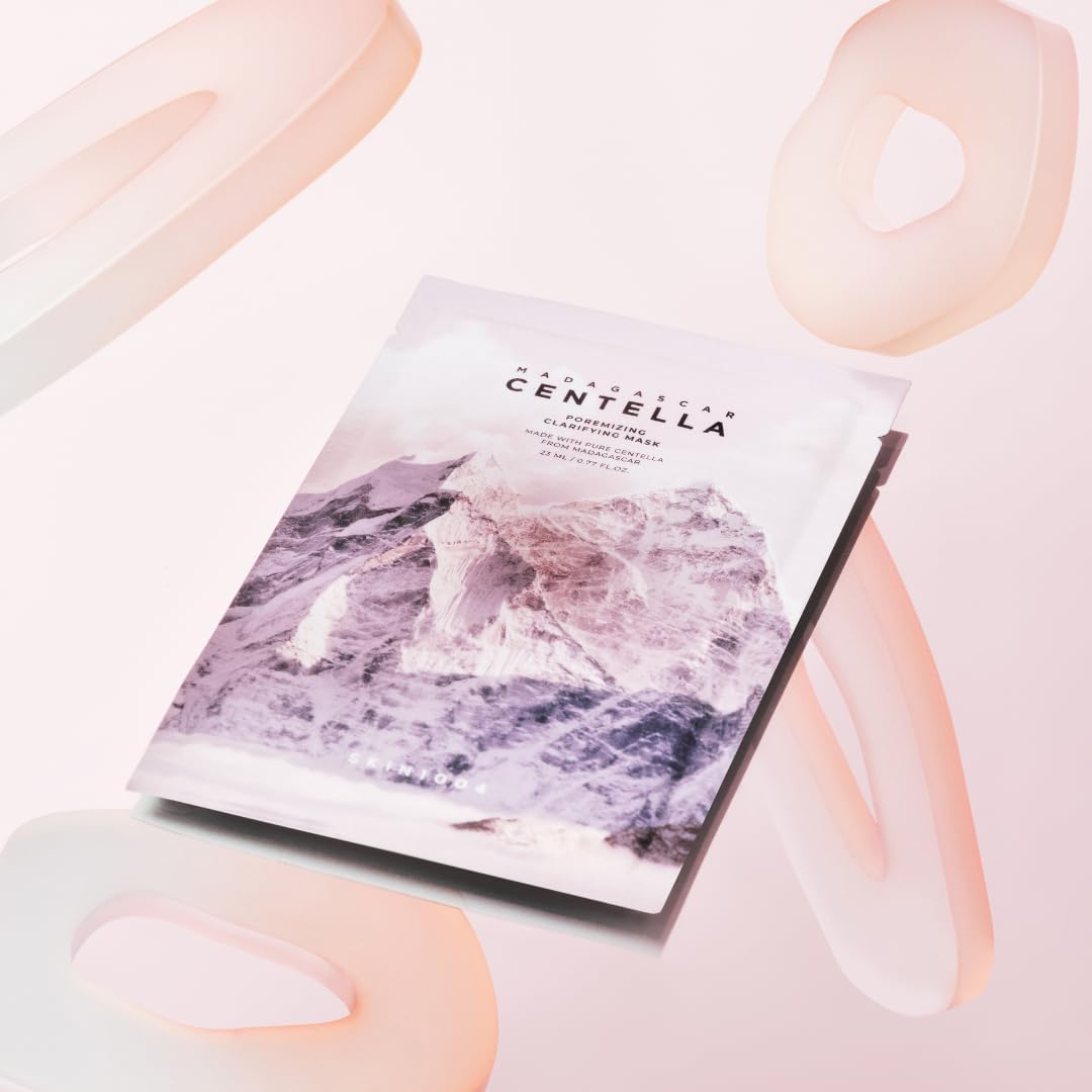 SKIN1004 Madagascar Centella Poremizing Clarifying Mask X 5 Pack image number 5