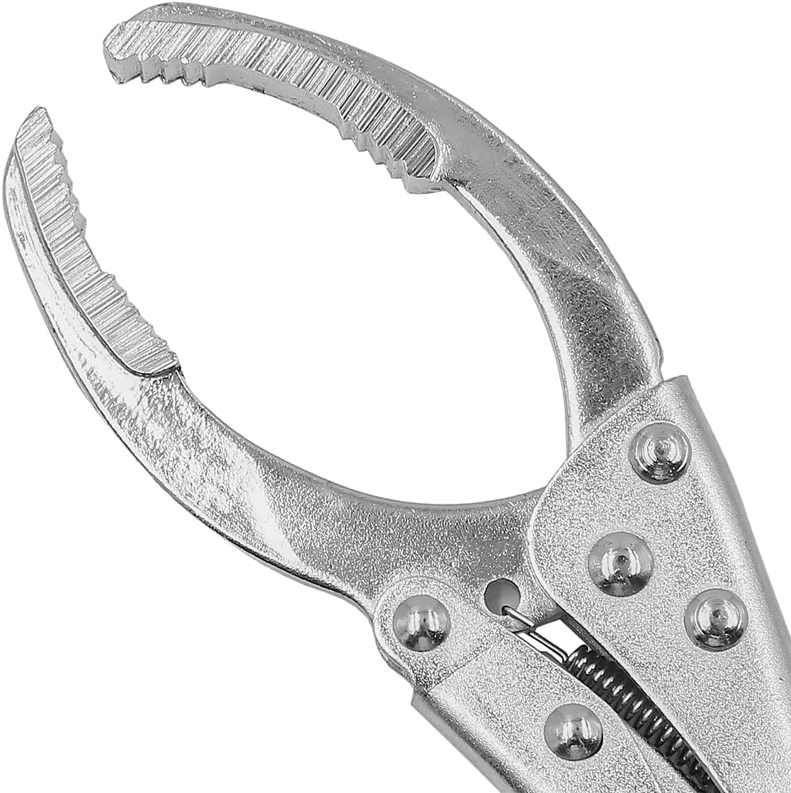 ZONADA Oil Filter Locking Pliers 10 Inch PVC Pipe Wrench Hand Removal Repair Maintenance Tool - Versatile and Durable Grip Pliers for Automotive, Plumbing image number 5