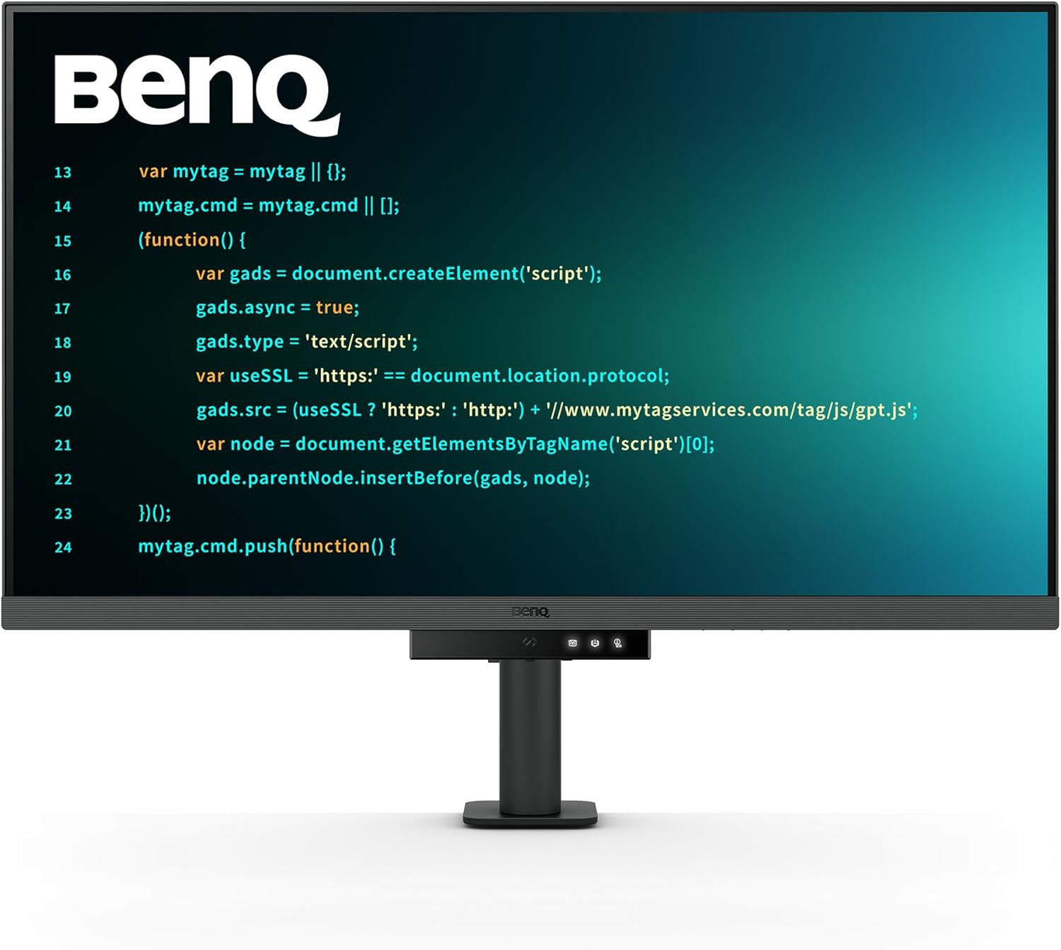 Benq RD320UA 32&rdquo; 4K 3840X2160 Programming Monitor with 2000:1 Contrast Ratio, Nano Matte Panel, Moonhalo, 90W USB-C, Coding Modes, Night Hours Protection, Ergonomic Stand, and Eye-Care Technology image number 4
