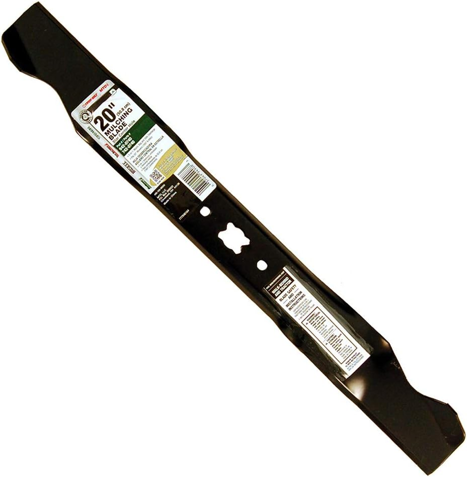 MTD (490-100-M088) Mulching Blade-For 20-Inch Lawn Mowers (1997 and After) Fits Various Gold, Yard Machines, Troy-Bilt, and Other Top Models, Brown/A