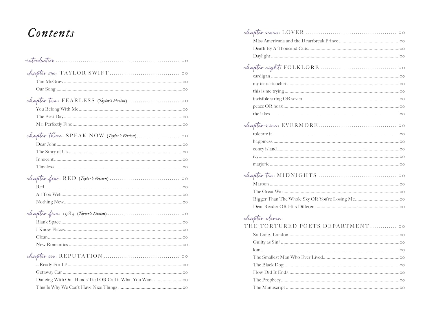 Stars around My Scars: the Annotated Poetry of Taylor Swift image number 2