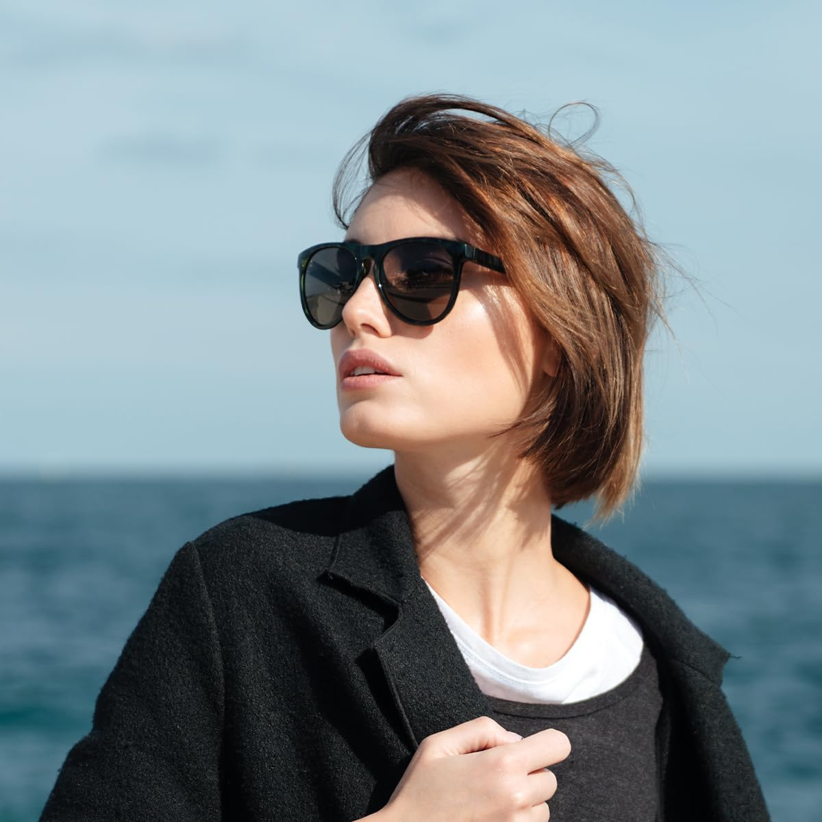 WELANE Glasses Nose Pads, 40 PCS Silicone Anti-Slip Nose Pad for Eyeglass Glasses Sunglasses (Clear & Black) image number 6