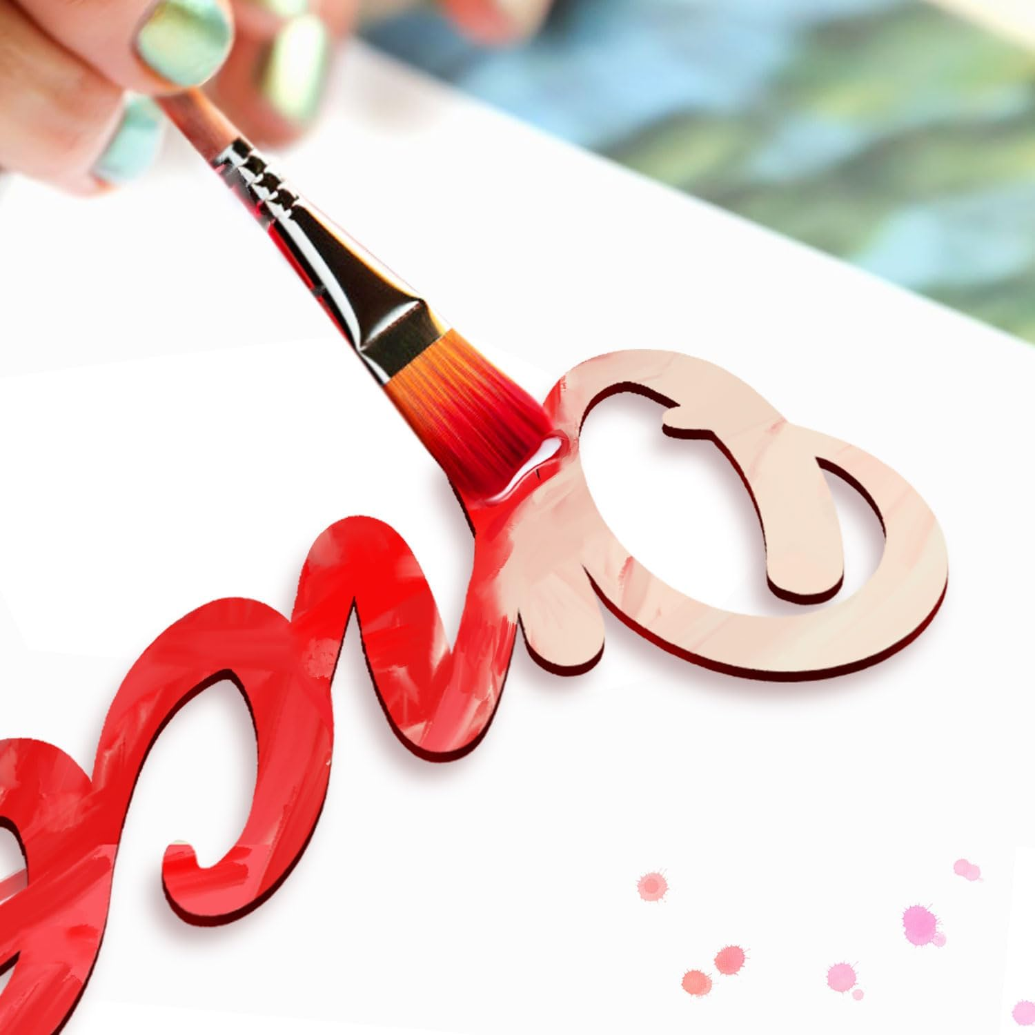 Longan Craft Once upon a Time Wood Sign Wall Decor for Reading Corner Kids Room Family Bookshelf Home D&eacute;cor Birthday Present DIY Decoration image number 6