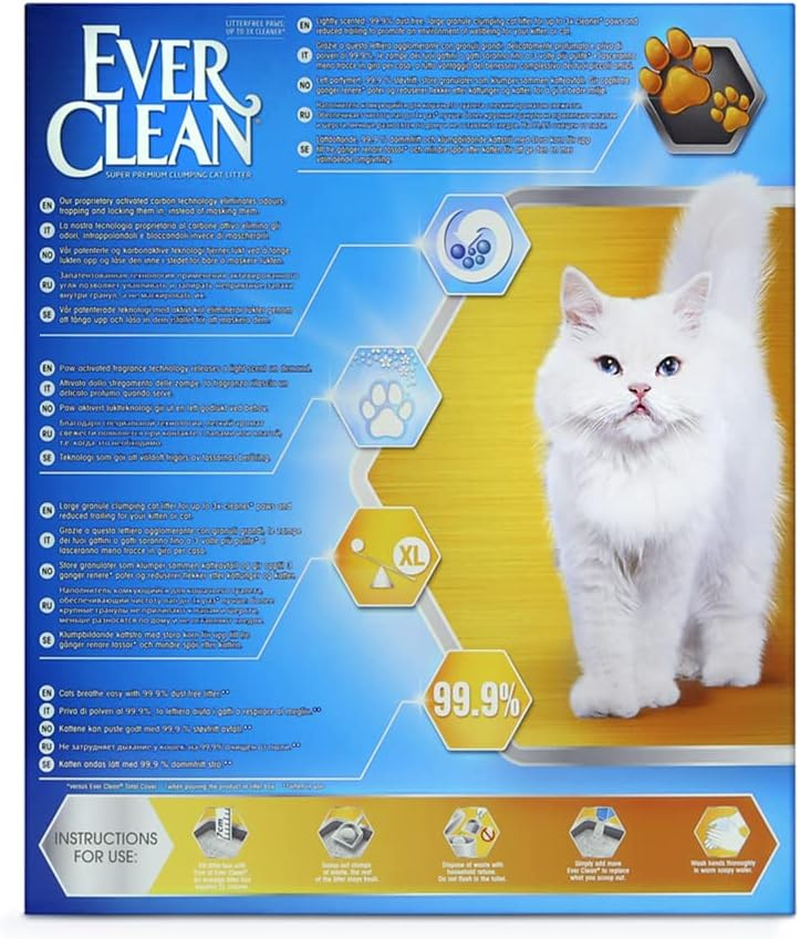 Ever Clean Litterfree Paws Cat Litter, 10 Litre, Scented image number 6