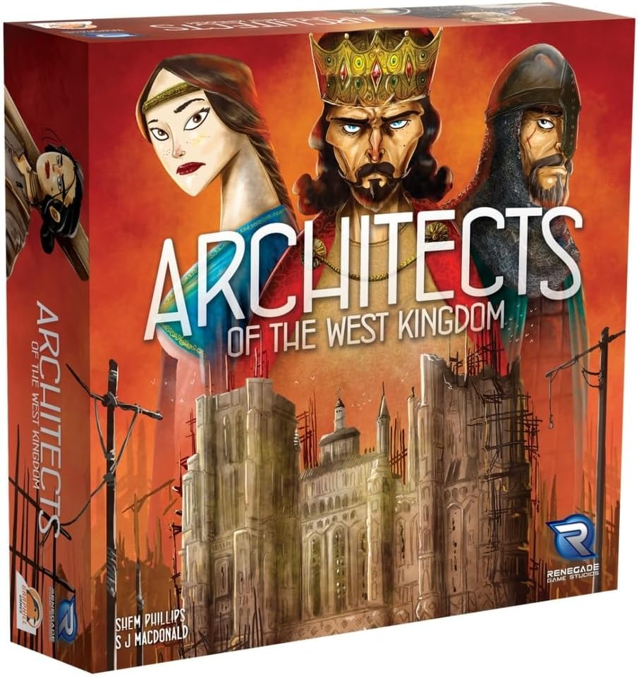 Renegade Game Studios Architects of the West Kingdom Metal Coins Board Game image number 2