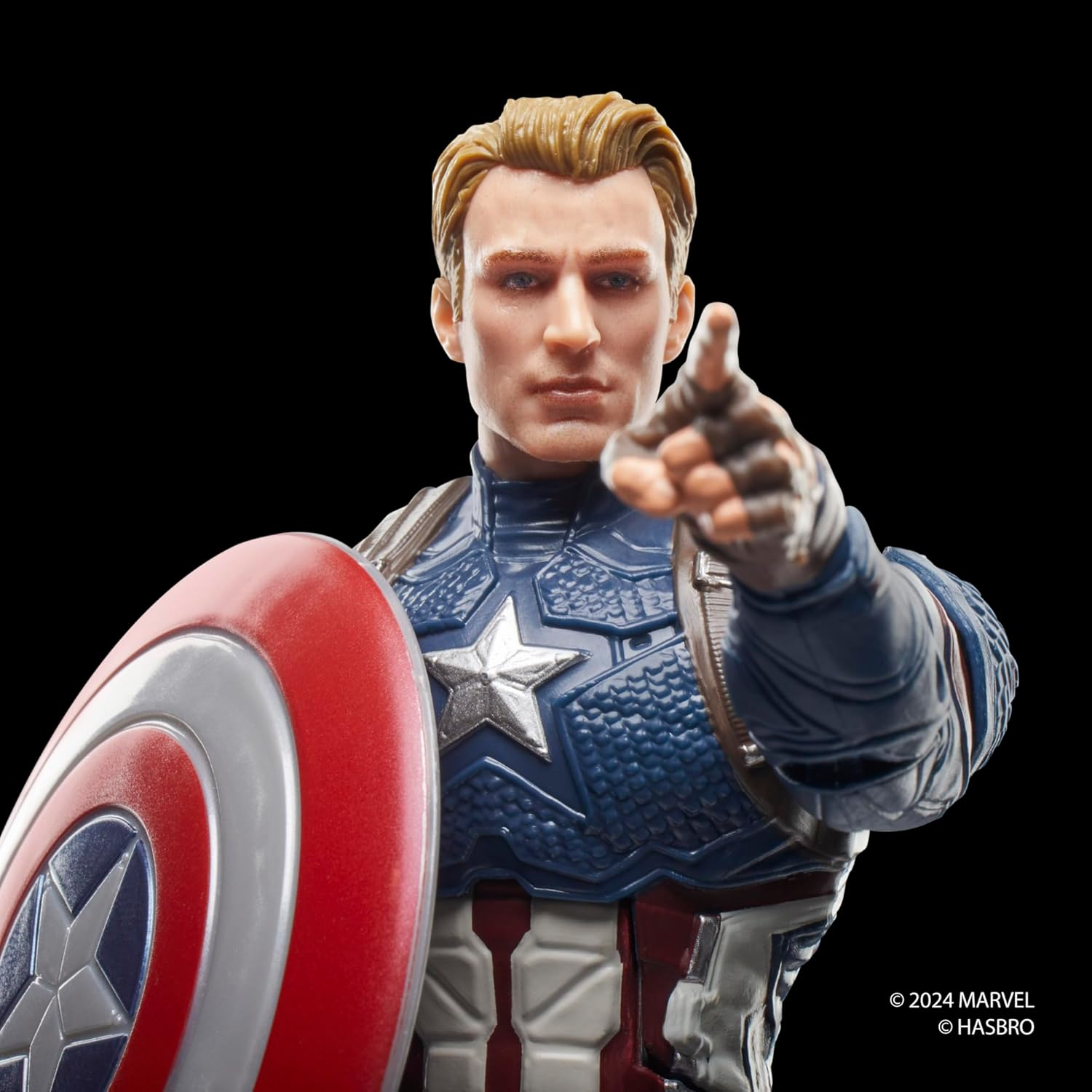 Marvel Legends Series Captain America, Avengers: Endgame Collectible 6 Inch Action Figure image number 4