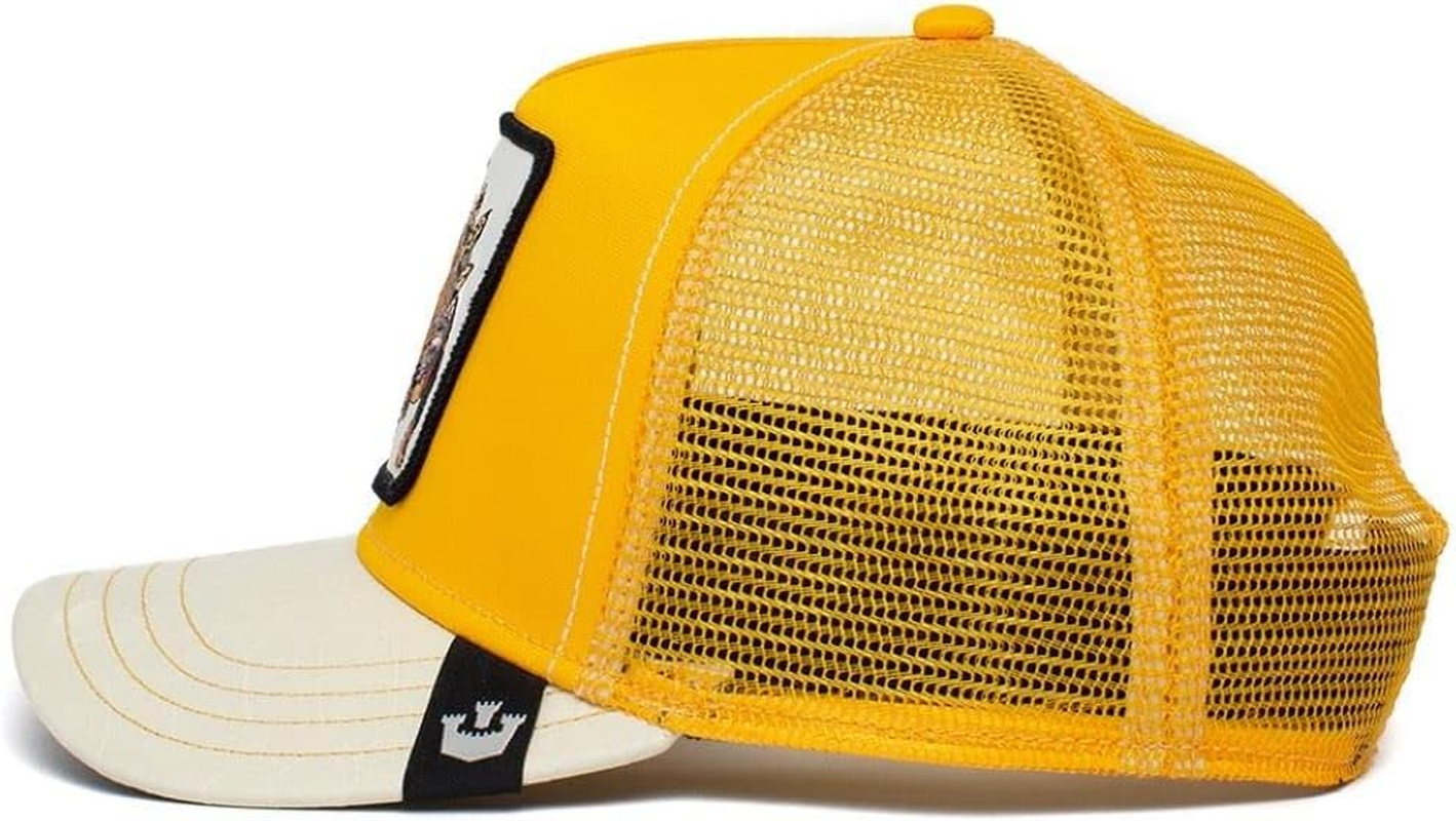 Goorin Bros. Trucker Cap ROOFED Lizard Defense Yellow image number 3