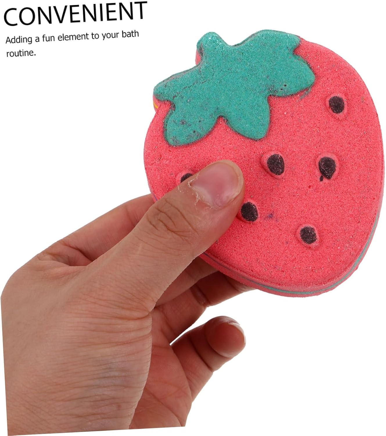 SHERCHPRY Fragrance Bath for Relaxation Natural Bath Salt Balls with Essential Oils Romantic Scent for Valentine Day Hydrating Aroma image number 2